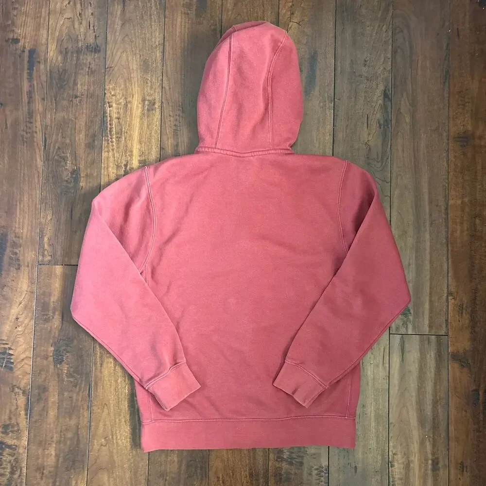 Nike Full Zip Hoodie Womens S Salmon Activewear Sportswear Athletic Swoosh - Picture 5 of 7